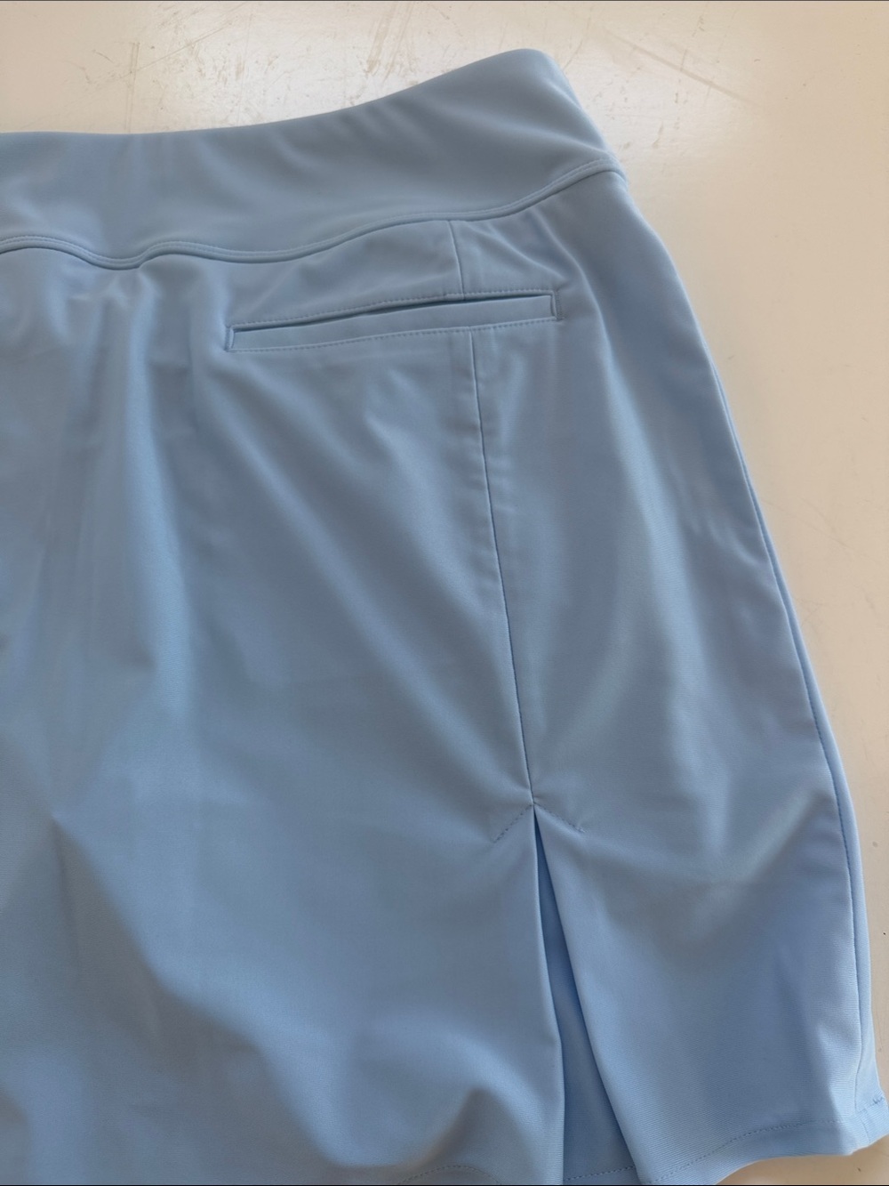 Greg Norman Collection Light Blue Athletic Skort - Picture 6 of 6